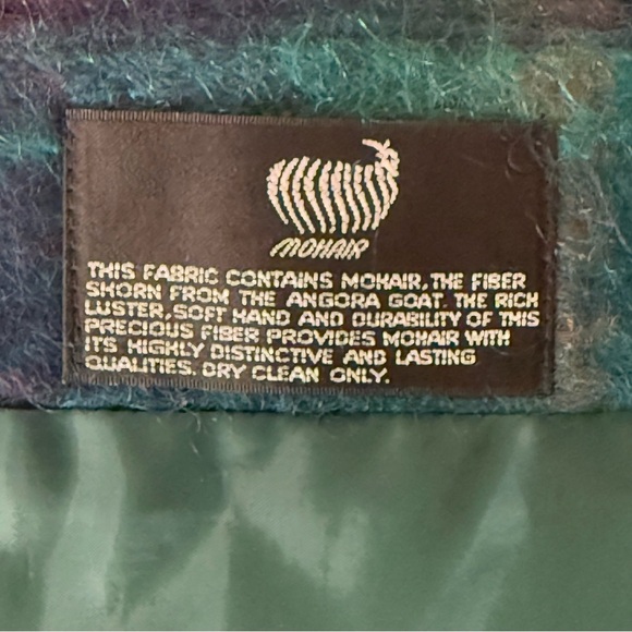 Harris Wallace New York Vintage Mohair Blazer. Size 10 - Picture 10 of 12